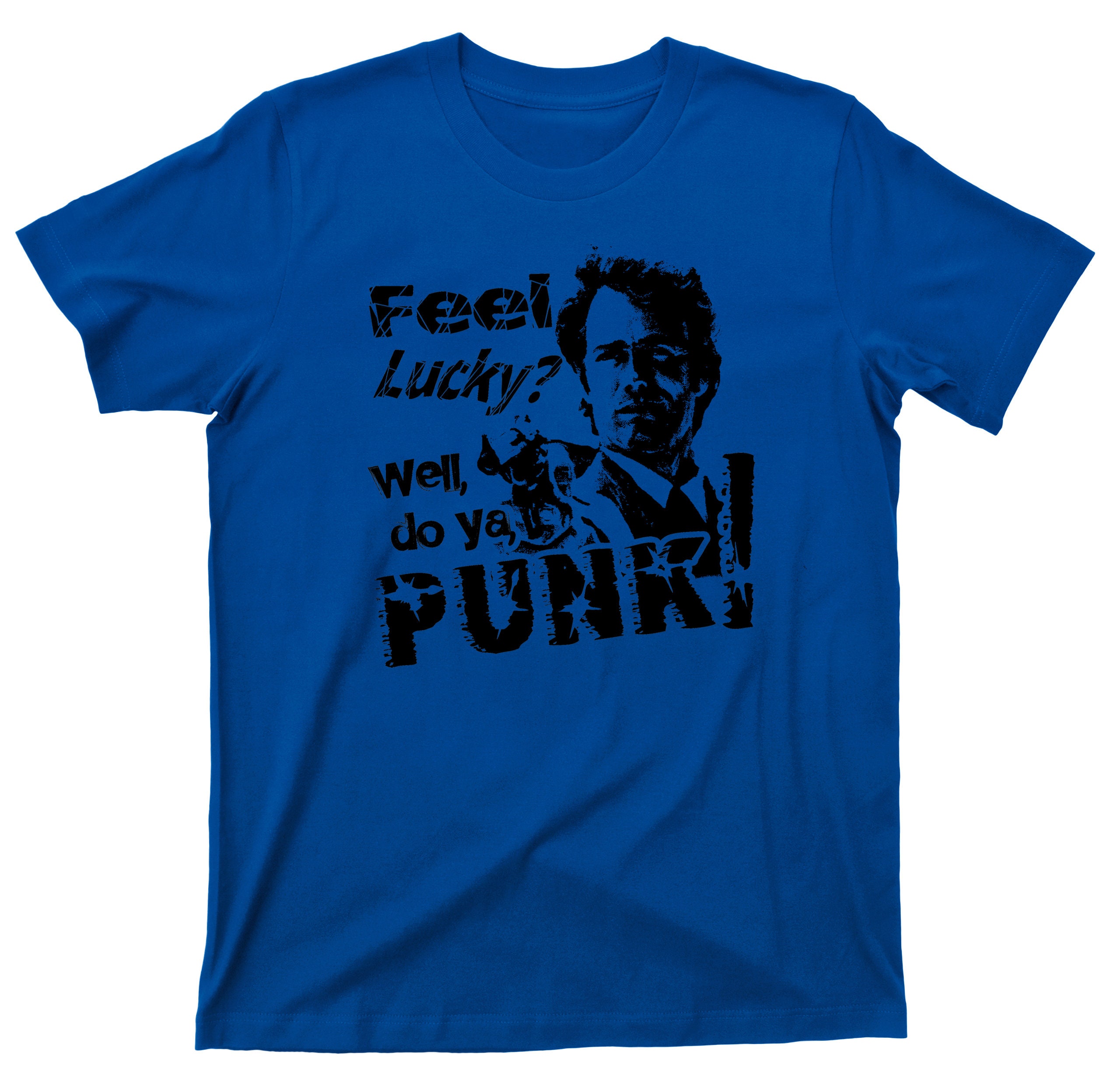 80s FANTASY”ダーティーハリー名セリフ”ムービー アートTシャツ 80s FANTASY”ダーティーハリー名セリフ”ムービー アートTシャツ