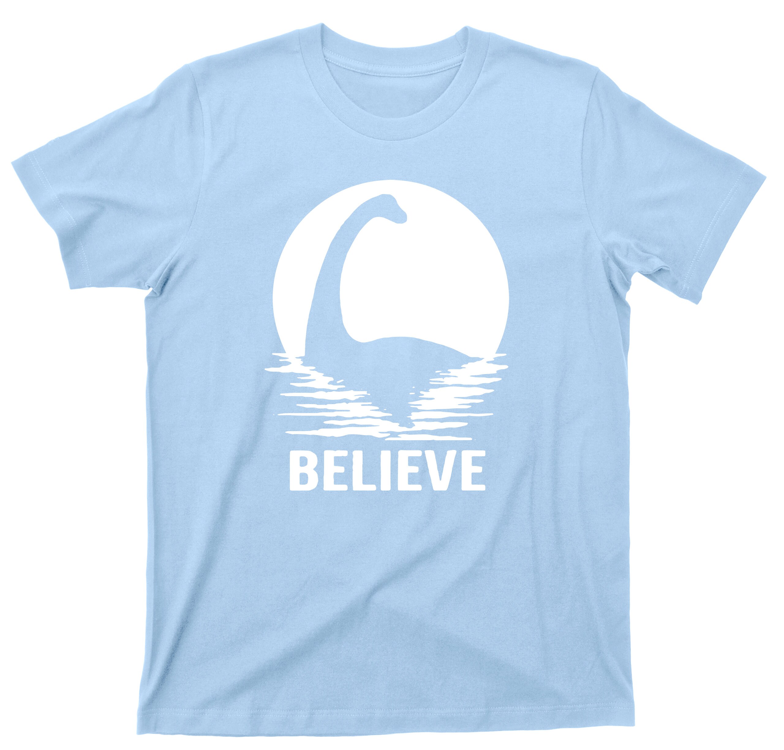 Loch Ness Monster T Shirt - Believe Nessie Cryptid Graphic Tshirt