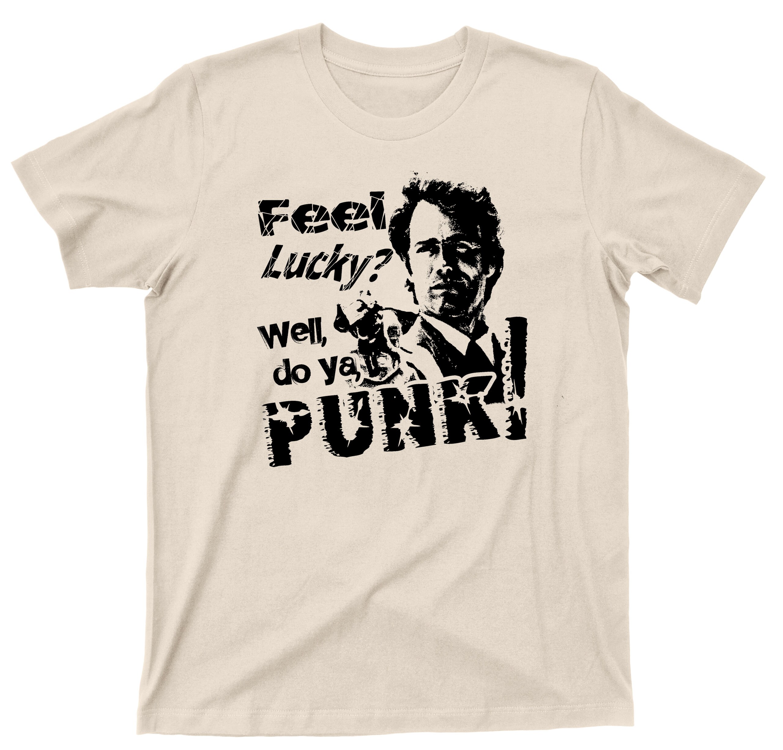 フィール・ラッキー・ウェル・ドゥ・ユー・パンク T シャツ - ダーティ