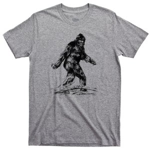 Bigfoot T Shirt Sasquatch Cryptid Graphic Tshirt - Etsy
