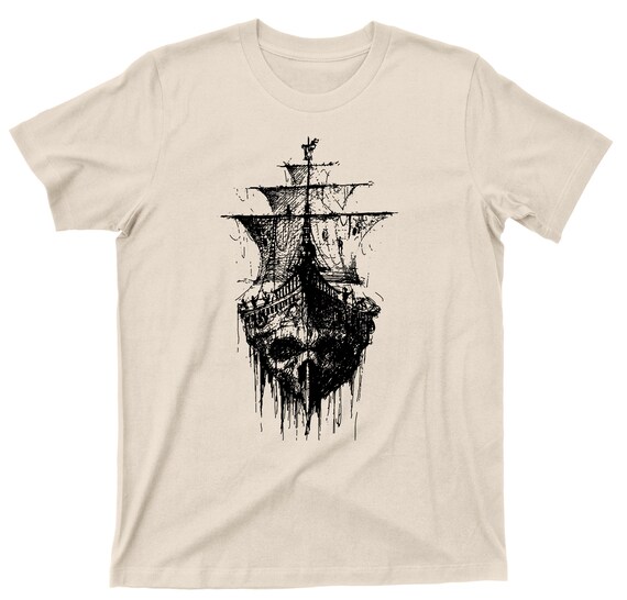  The Pirate Bay Logo Flag Crossbones Skull T-Shirt : Clothing,  Shoes & Jewelry