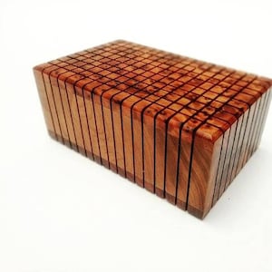 FAST Shipping** Secret Jewelry Box Case Puzzle LOCK box wooden craft Wooden Magic Puzzle Wooden puzzle box Gift Wooden Box