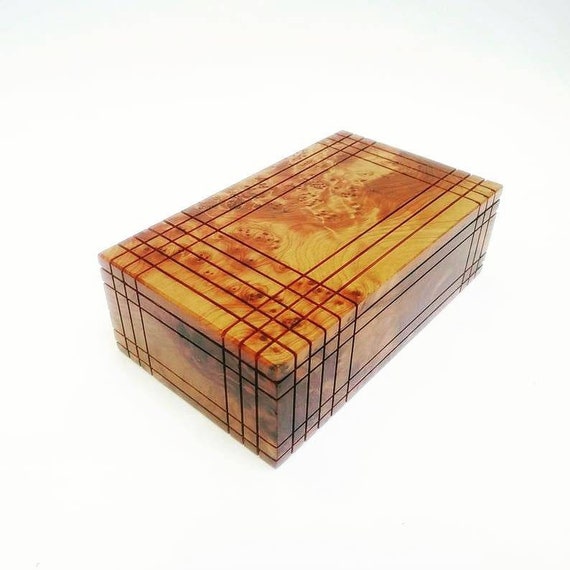 FAST Shipping** Secret Jewelry Box Case Puzzle LOCK box wooden craft Wooden Magic Puzzle Wooden puzzle box Gift Wooden Box