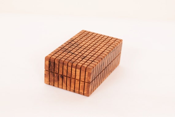 Coffre magique en bois casse-tête - Boîte magique miniature