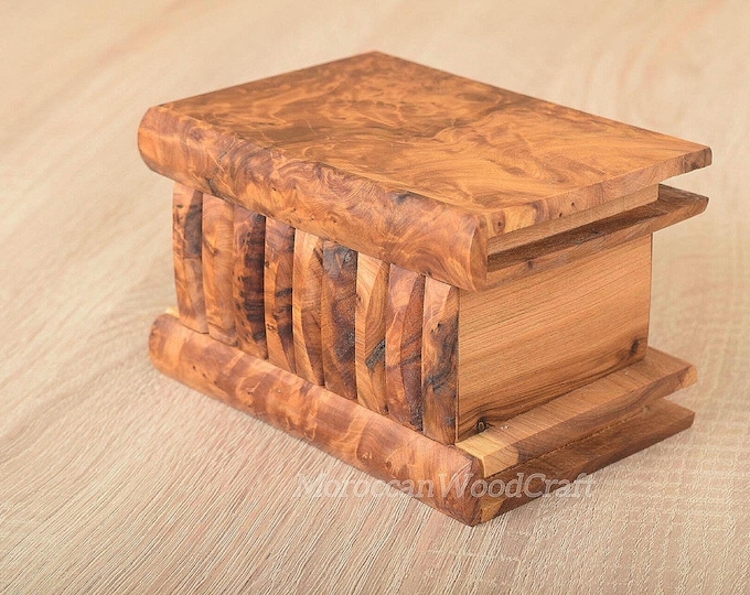 Wooden puzzle Birthday Gift made in Thuya wood