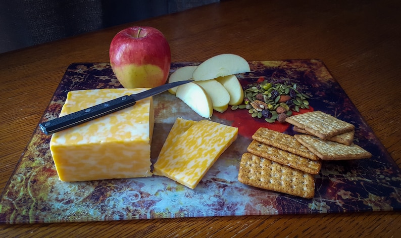 Tempered Glass Cutting Board 1919 by Louis Agassiz Fuertes Great Pyrenees ca