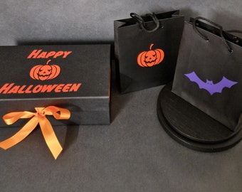 Halloween Luxury Party Gift Paper Bag - Trick or Treat Present - Gifting