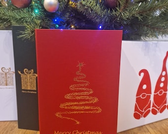 Christmas Tree Gift Box: Luxury Magnetic Closure