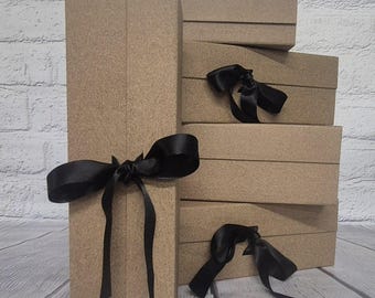 Luxury Wood Effect Magnetic Gift Box - Personalised Options