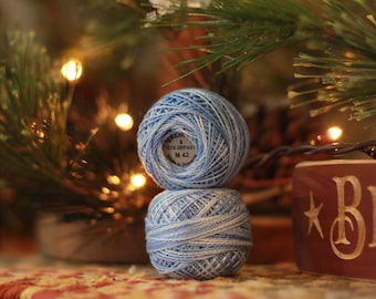 Valdani Size 8 - M42  Summer Sky Price Per 1 Ball or 1 Skein of thread