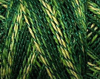 VALDANI  C704 Sparkly Grass   SIZE 8 Sparkle Glitter Tinsel Thread Embroidery Punch Needle Needle Punch New Colors