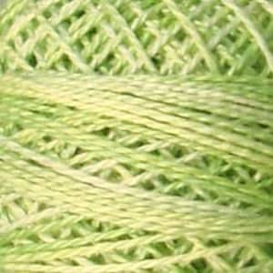 May include: A skein of light green and white embroidery floss.
