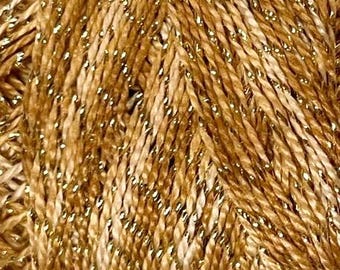 VALDANI  C717 Sparkly Honey   SIZE 8 Thread Embroidery Punch Needle New Colors 80m