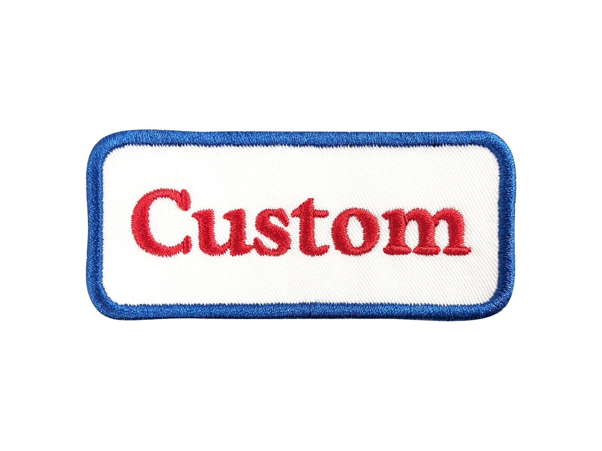 Custom Name Tag Patch Your Name Patch Custom Text Patch Etsy