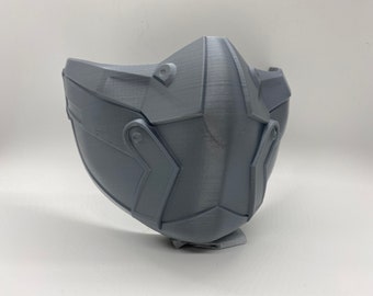 Mortal Kombat mask. Skarlet 3d printed. Skarlet 3d printed Mk11 mortal kombat 11 Skarlet KGB Cold War mask