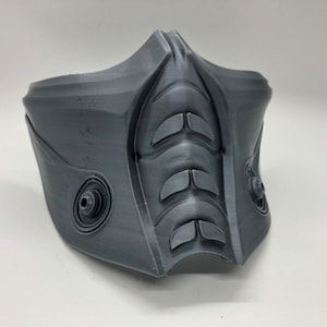 Mortal Kombat mask. Subzero 3d printed. Sub zero 3d printed Mk mortal kombat