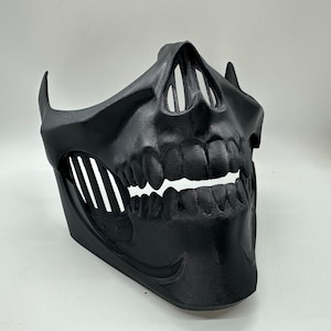 Kabal Erron half skull mask MK9 MK10 MKX MK11 aftermath mortal kombat mask helmet mask shell