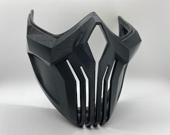 Mortal Kombat escorpión máscara de furia cruda 3d impreso DIY . 3d impreso Mk11 MKX mortal kombat 11 máscara mk10 mk9 mortalkombatmask.