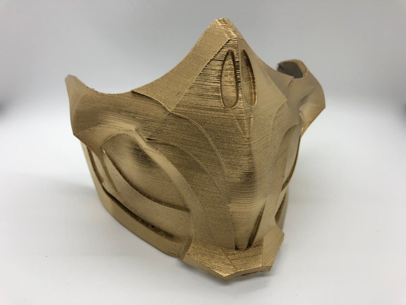 Mortal Kombat mask Scorpion 3d printed Mortal kombat 11