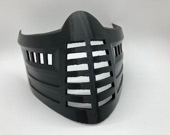 Mortal Kombat scorpion subzero classic mask raw 3d printed. 3d printed Mk11 MKX classic mortal kombat 11 mask mk10 mk9 mortalkombatmask