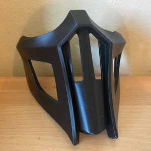 Mortal Kombat mask. NoobSaibot 3d printed. Noob Saibot finished in black filament