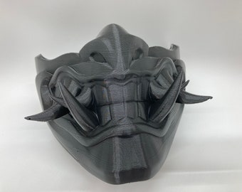 Mortal Kombat mask. Subzero Samurai 3d printed. Sub zero 3d printed Mk11 mortal kombat 11