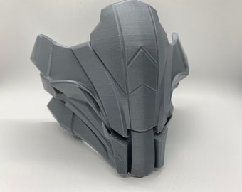 Mortal Kombat mask. reptile 3d printed. Reptile 3d printed Mk11 mortal kombat 11