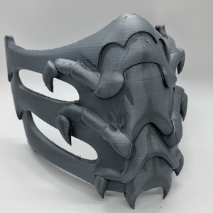 Mortal Kombat mask. Scorpion 3d printed. Mortal kombat 11 raw mask