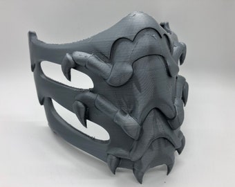 Mortal Kombat mask. Scorpion 3d printed. Mortal kombat 11 raw mask