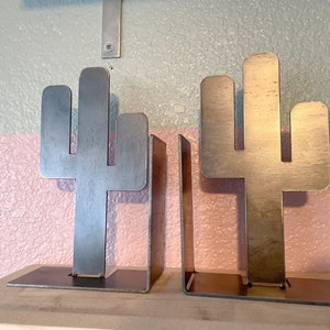 Saguaro AZ Cactus bookends