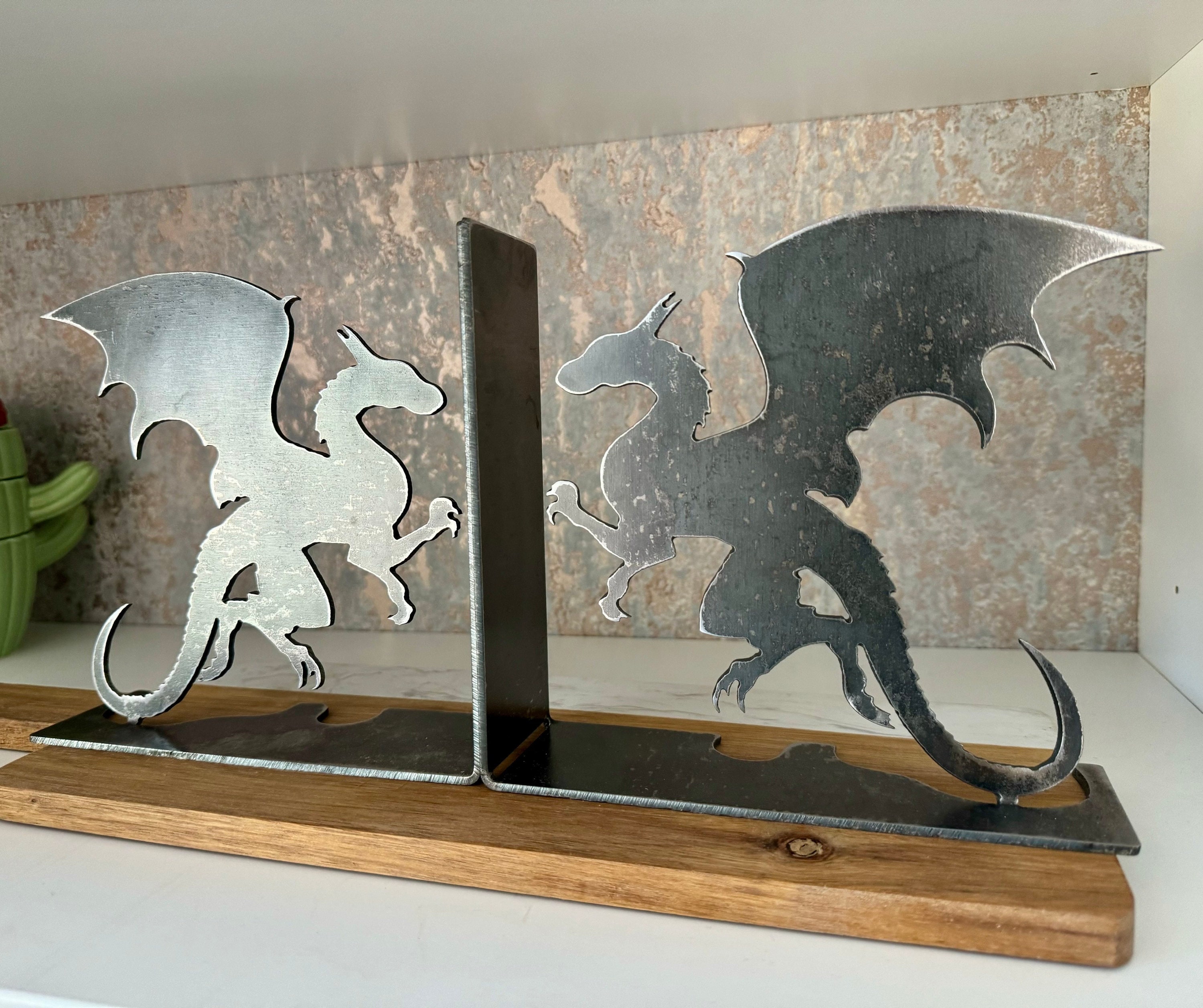 Cast & Wrought Iron Bookends - Iron Accents