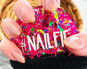 Customizable 3" Nailfie Disc | Color Street Nail Prop