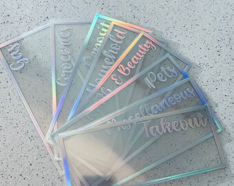 Cash Envelopes | Set | Money Envelopes | Budget System | A6 | A5 | Personal | Personalize | Customize |