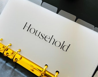 Minimalist A6 Cash Envelopes Set | Budget System