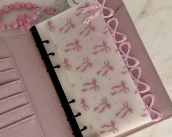 BOW TAB VELLUM Cash Envelopes | Set | Money Envelopes | Budget System | A6 | A5 | A7| Personal | Personalize | Customize |