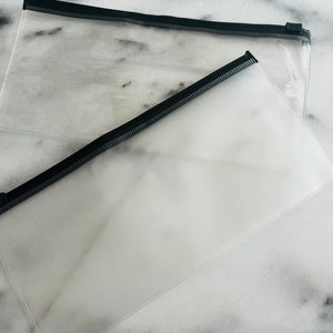 Cash Zipper Envelopes no holes, Custom Budget Envelopes With labels, Planner Inserts, Budget Planners, 6 ring binder, a6 size