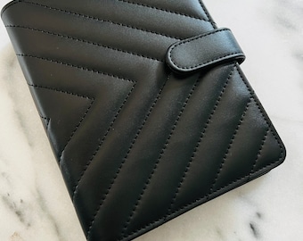 Genuine Leather A6 Budget Binder | Luxe Planner System