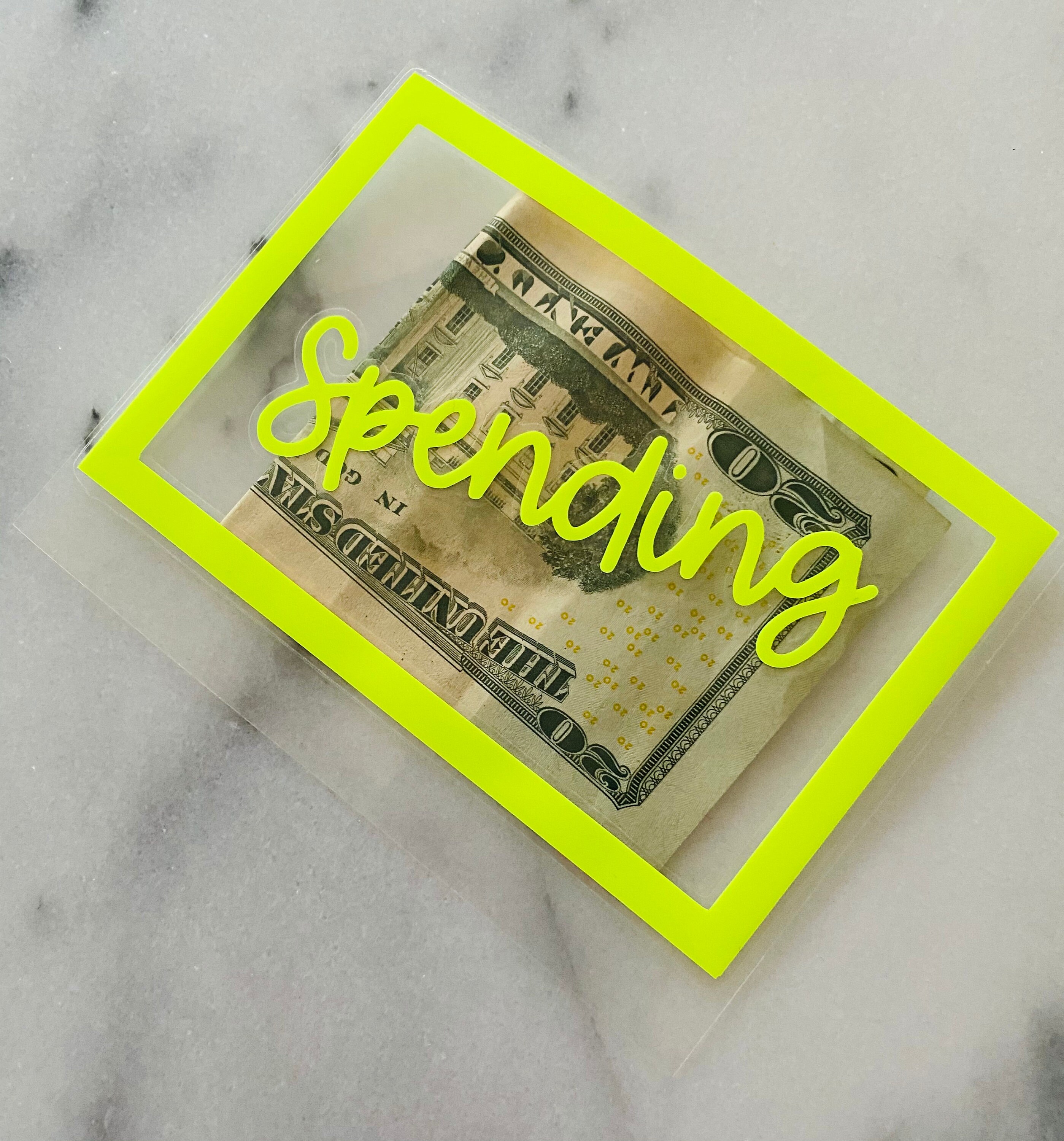 MINI Clear Cash Envelopes Money Envelopes Budget System Etsy