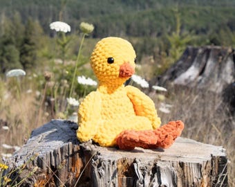 Crochet Duck Stuffy