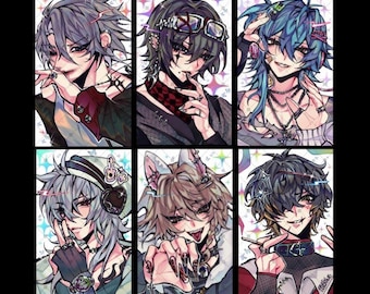 N+C Boys gacha photocards