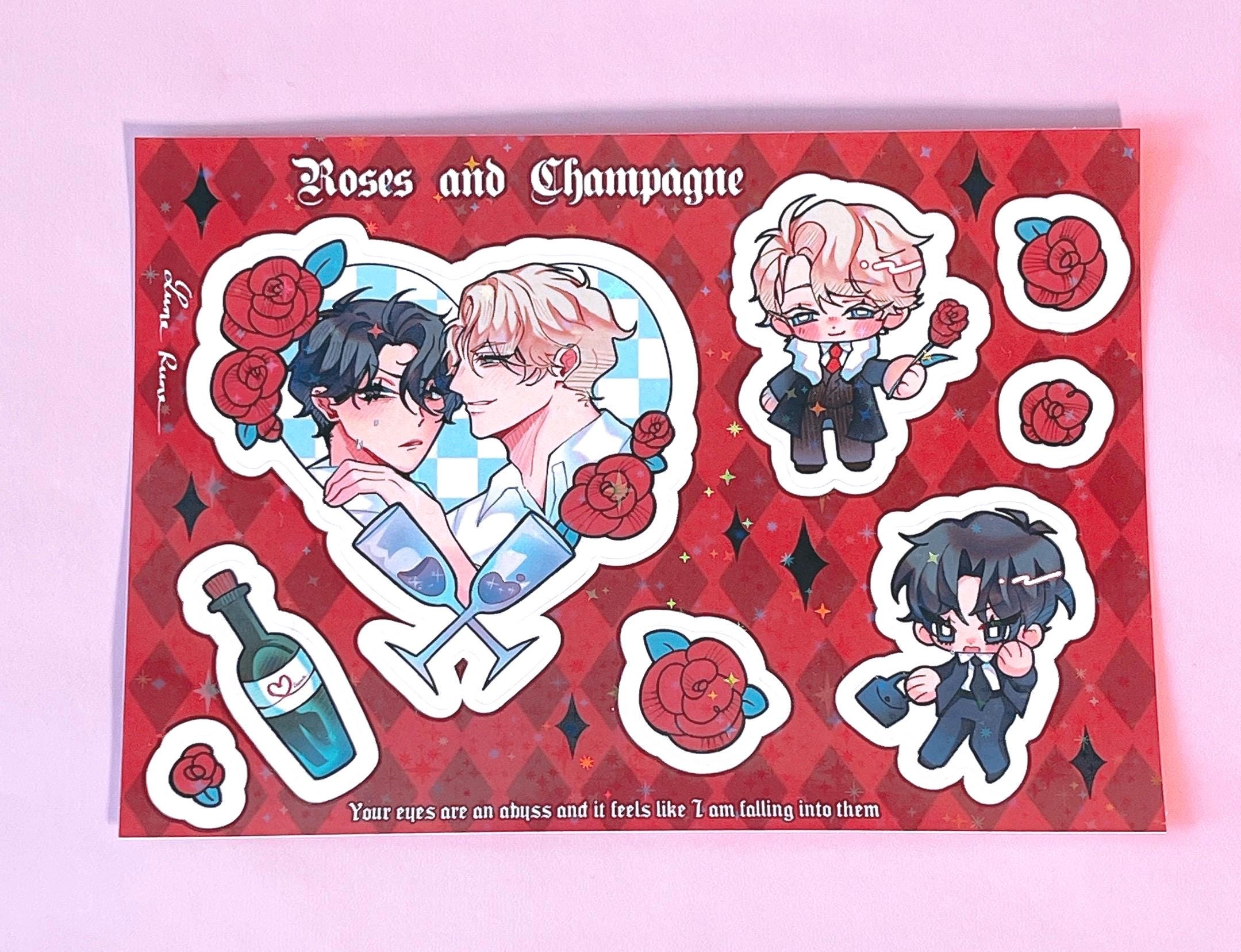 Yaoi caesar roses and champagne - Etsy 日本