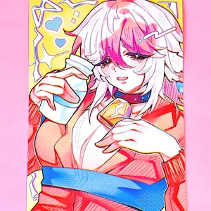 Funny Yaoi Cow Boy Print (A5)