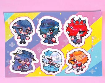 Chibi Diabolik Lovers Keychain Subaru Reiji Laito Ayato Kanato Shu