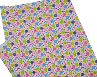 LOLLIPOP Bullet Printed Liverpool Fabric, Stretch Fabric, Head Wrap Supply