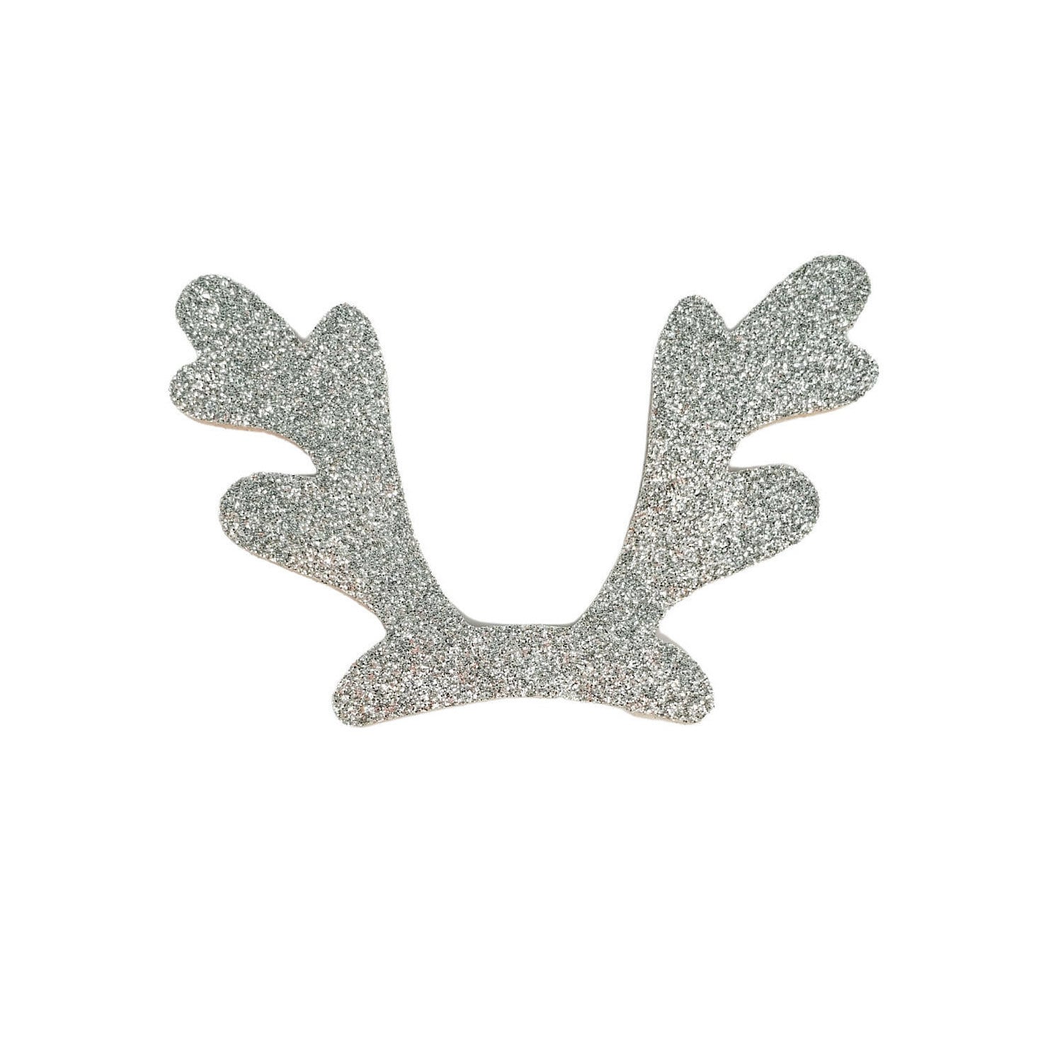 DEER ANTLERS Glitter Felt Deer Antlers Embellishment DIY Etsy