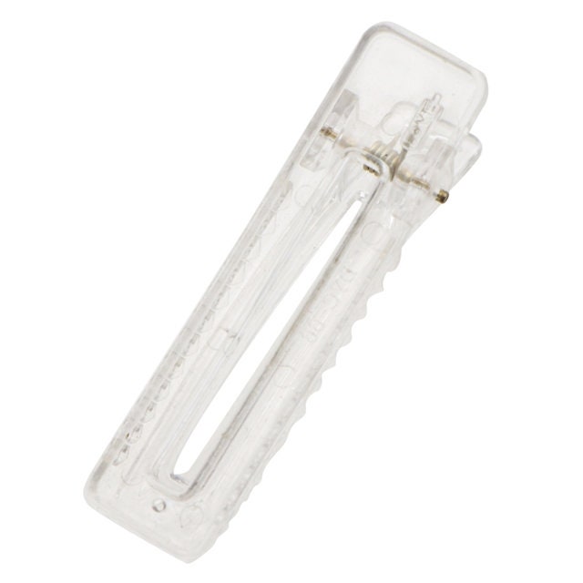 CLEAR Plastic Alligator With Teeth Hair Clip Etsy