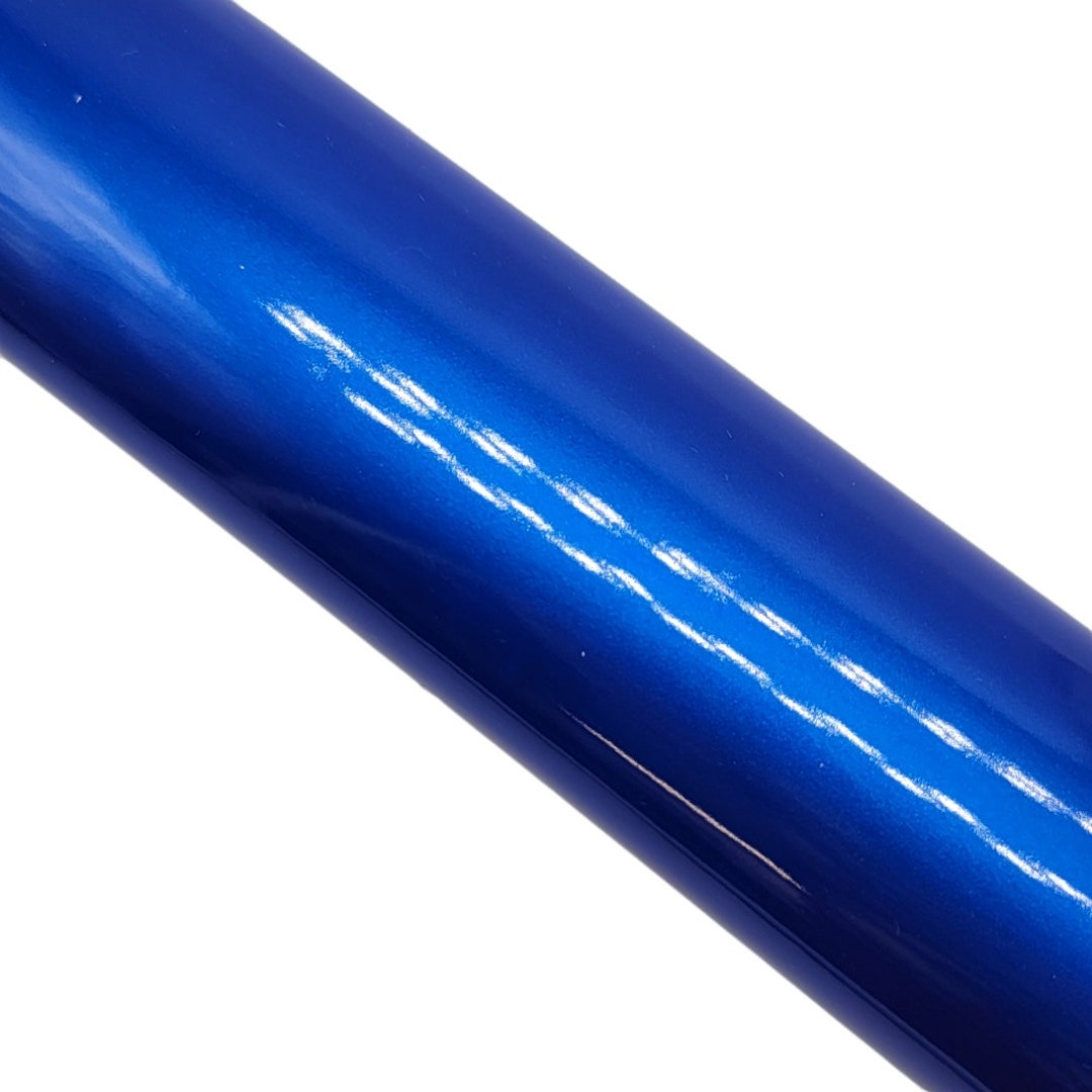 ELECTRIC BLUE GLOSSY Fabric Sheet Hair Bows Earrings Etsy