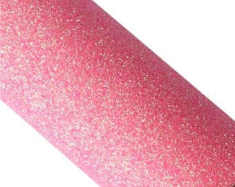 PRETTY PINK Fine Glitter Canvas Sheet, Pretty Pink Fine Glitter