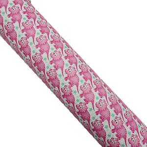 DINOSAUR Faux Leather Sheet, Synthetic Leather Sheet, Faux Bows