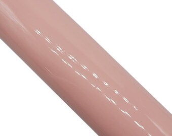 SHELL PINK GLOSSY Fabric Sheet, Hair Bows, Earrings, Scrapbooking, In the Hoop, Craft Supply
